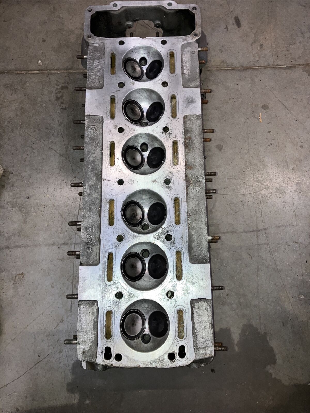 Jaguar E-Type 3.8 Cylinder Head - Straight Port - C14957 3