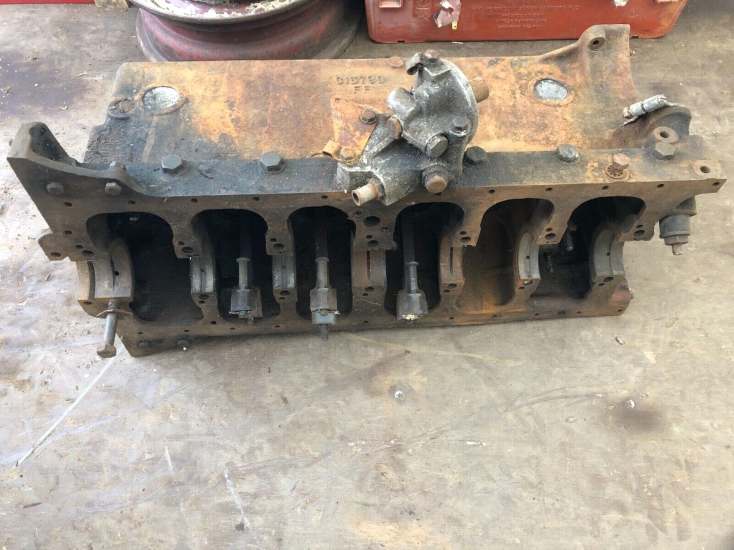 Jaguar E-Type 3.8 Engine Block 3