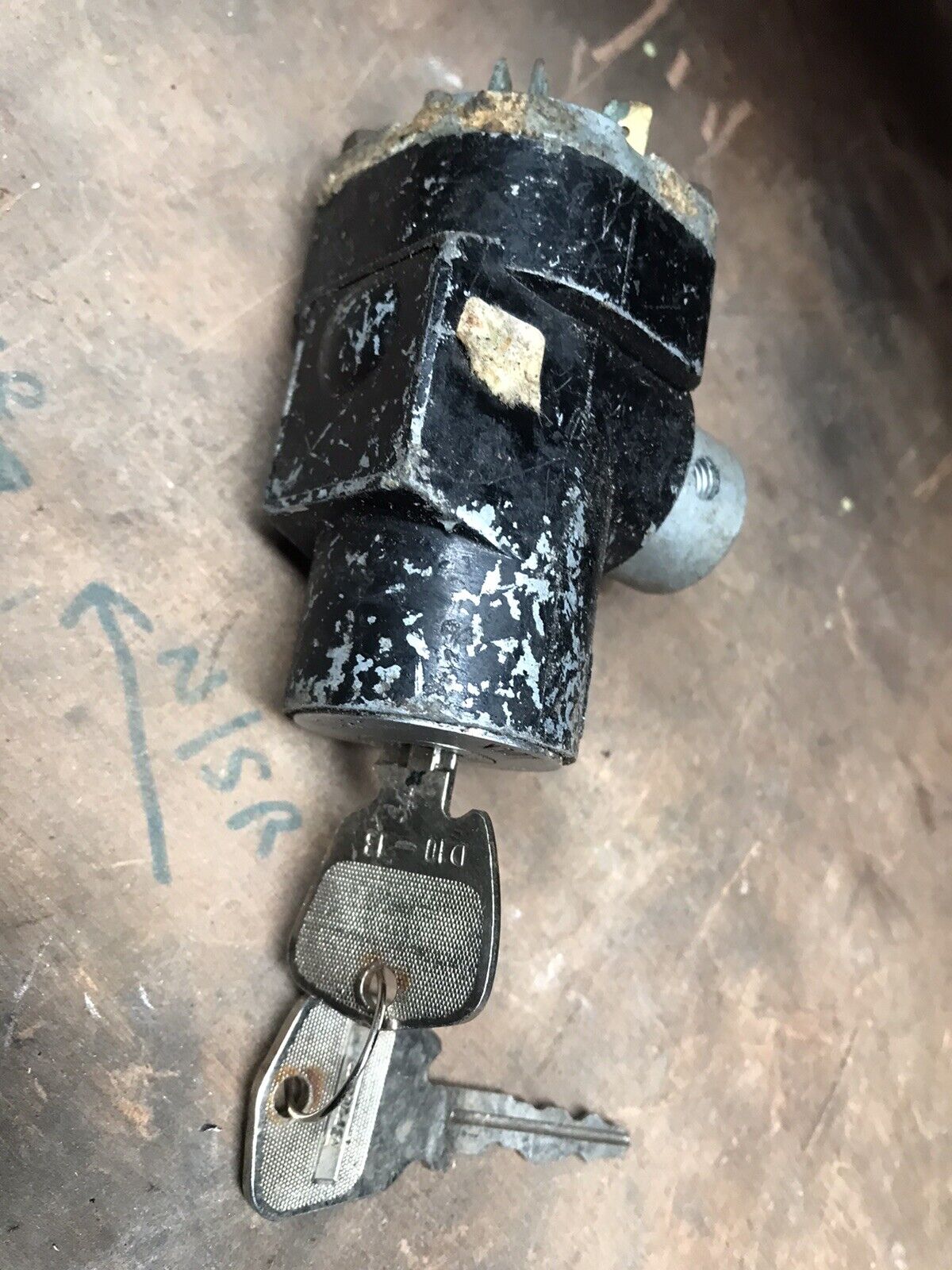 Jaguar E-Type Ignition Lock Barrel & Switch Series 2 - C30601S