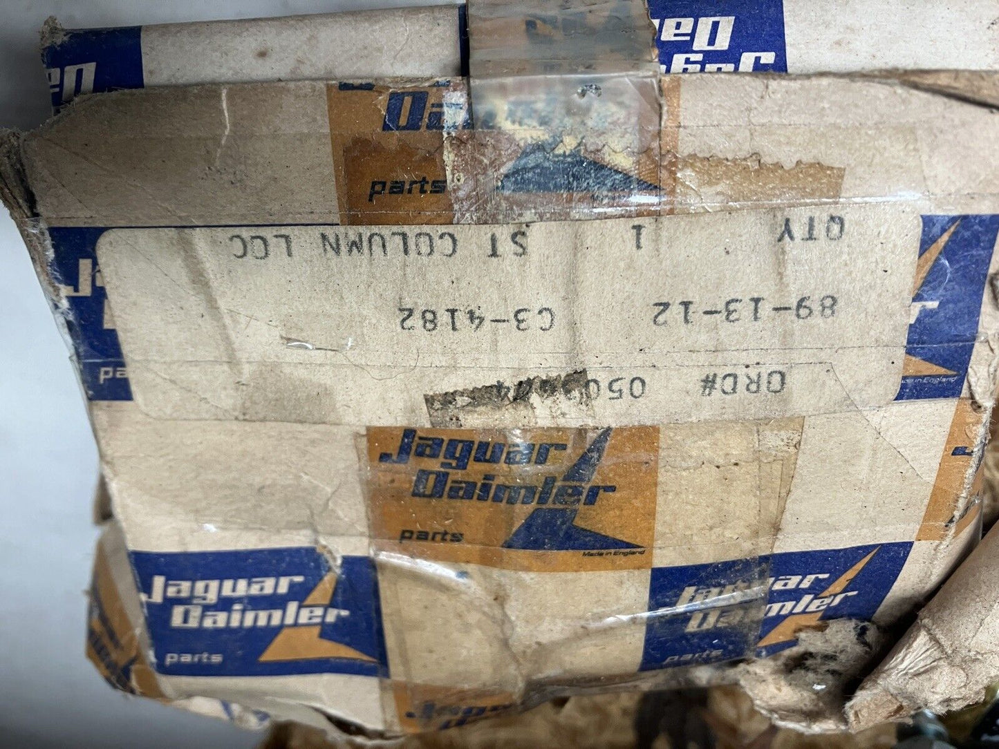 Jaguar E-Type Ignition Lock S2 - C34182_Packaging Detail