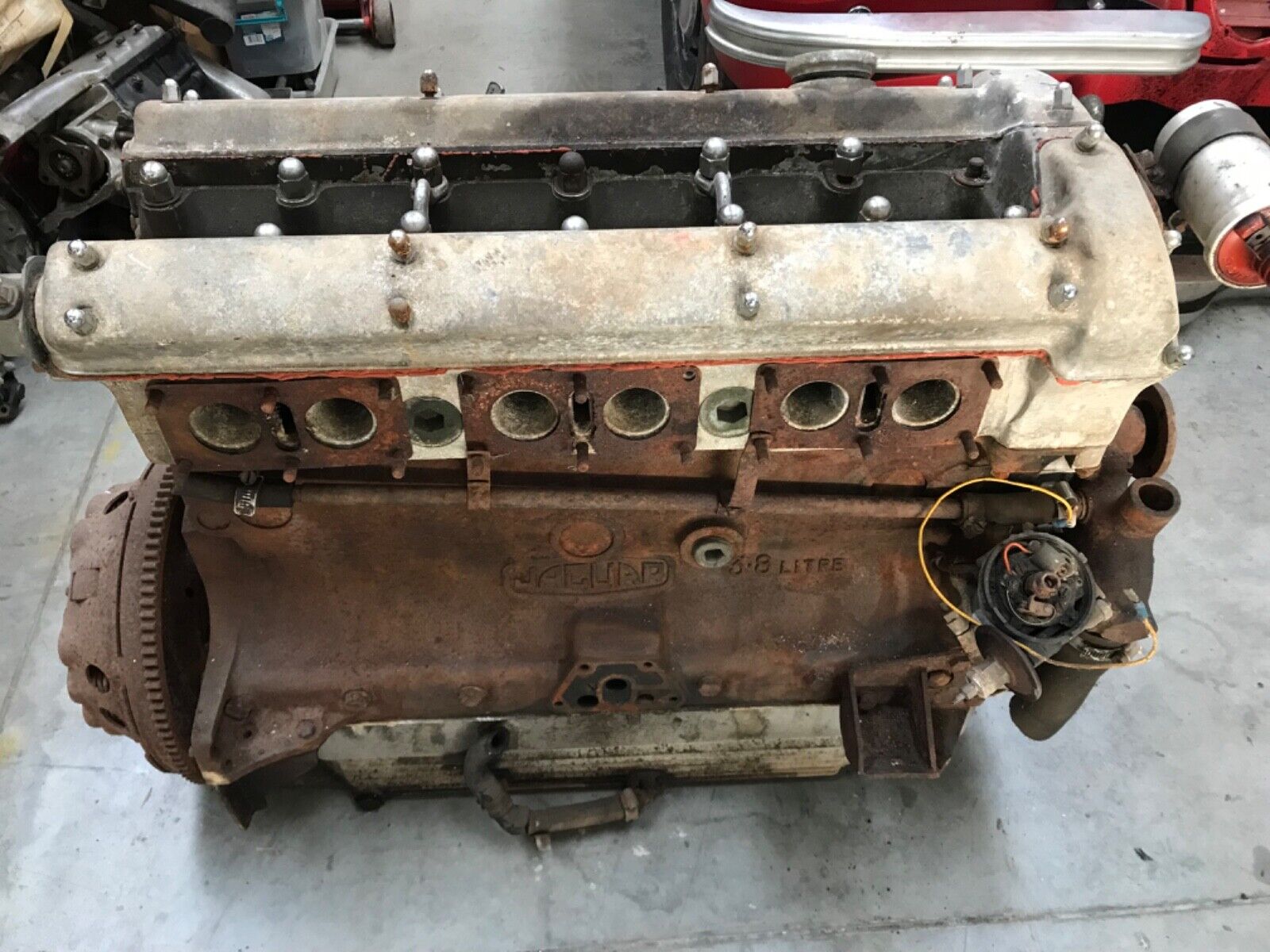 Jaguar E-Type S1 3.8 Engine