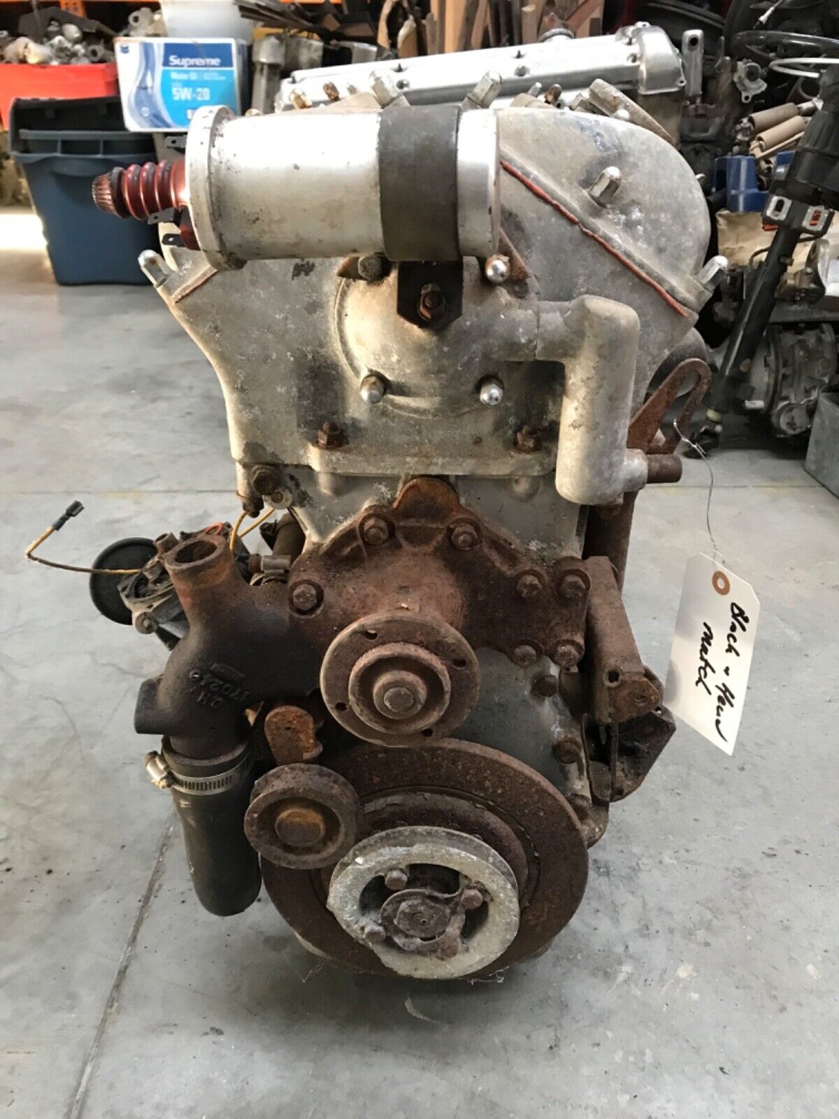 Jaguar E-Type S1 3.8 Engine_3