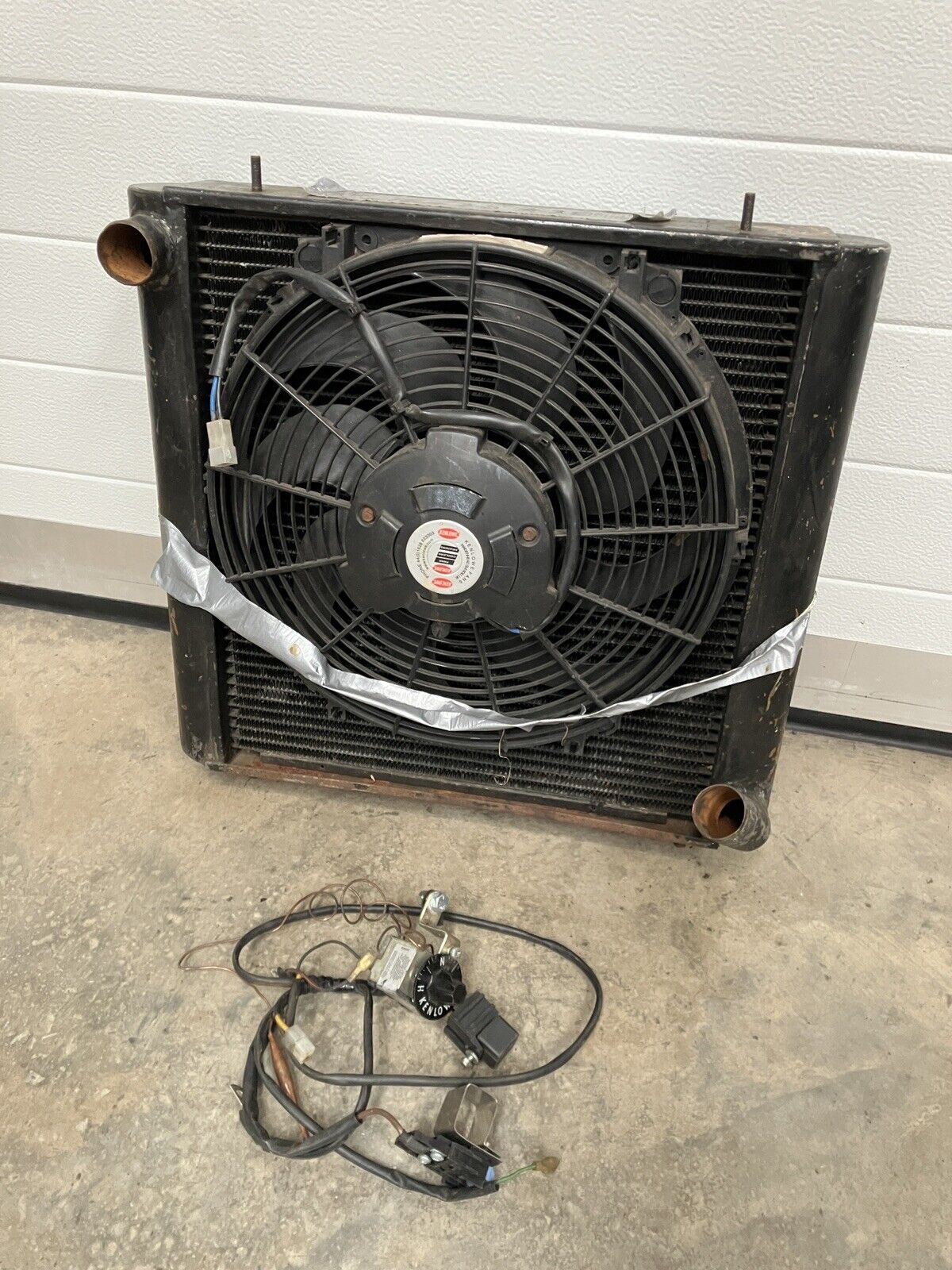 Jaguar E-Type S1 4.2 Radiator & Cooling Fan_2