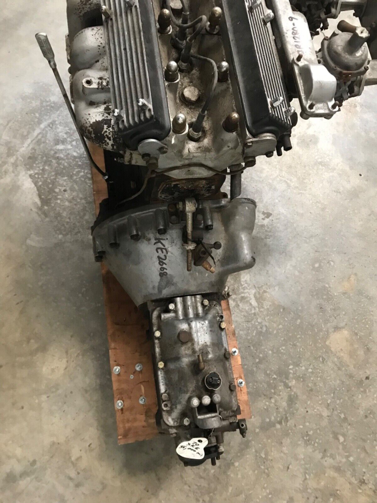 Jaguar E-Type S2 4.2 Engine & Gearbox - Complete_4