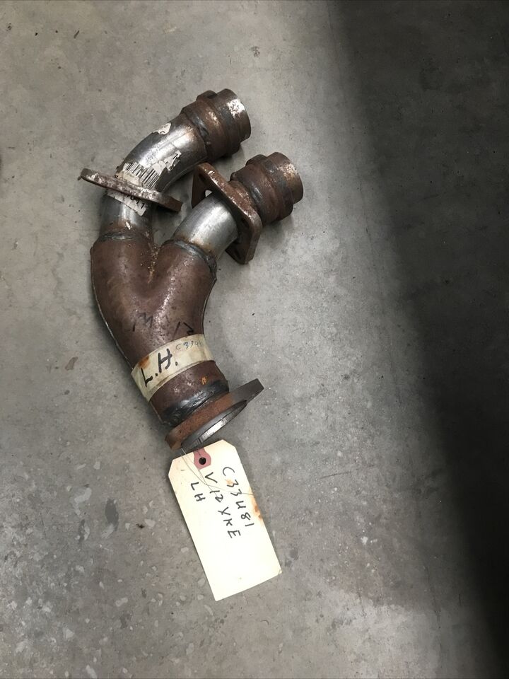 Jaguar E-Type V12 Exhaust Down Pipe_2