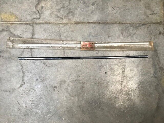 Jaguar MK2 V8 250 S-Type Chrome Rear Door Top Mouldings
