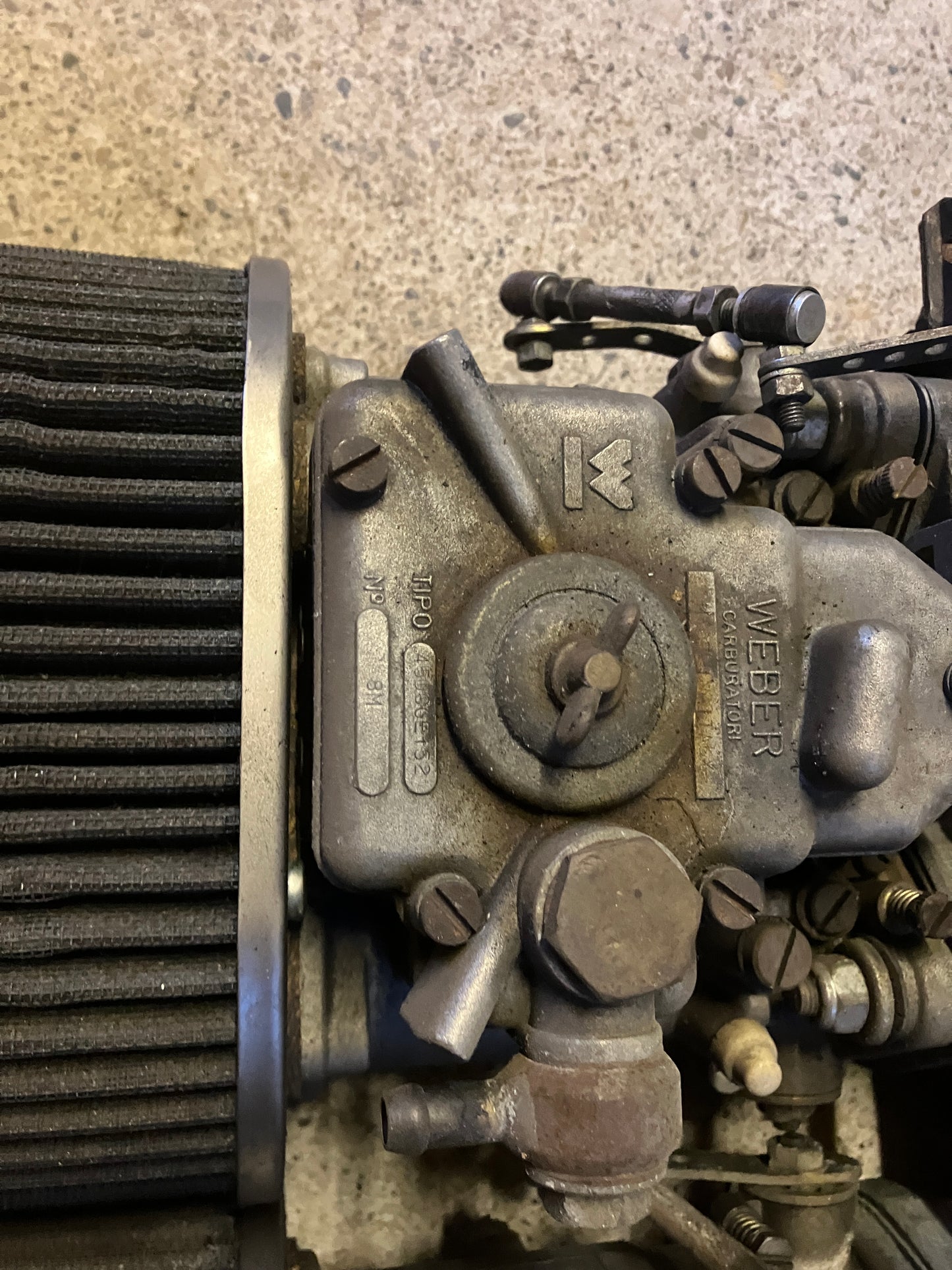 Jaguar E-Type Weber Carburettors 45DCOE’s