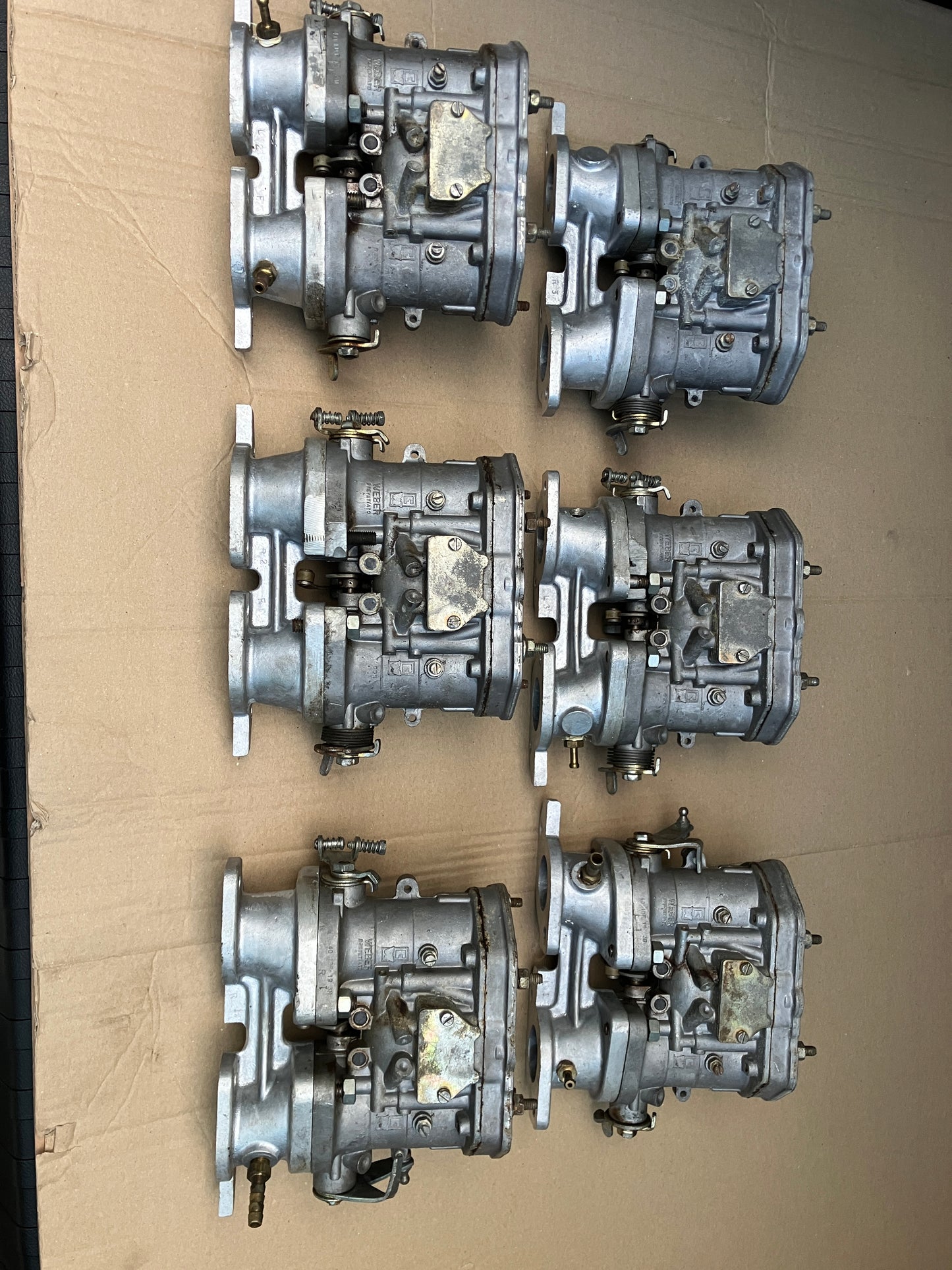 Jaguar E-Type S3 V12 Weber 40 DCOE Carburettors