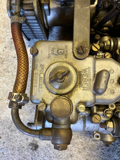 Jaguar E-Type Weber Carburettors 45DCOE’s