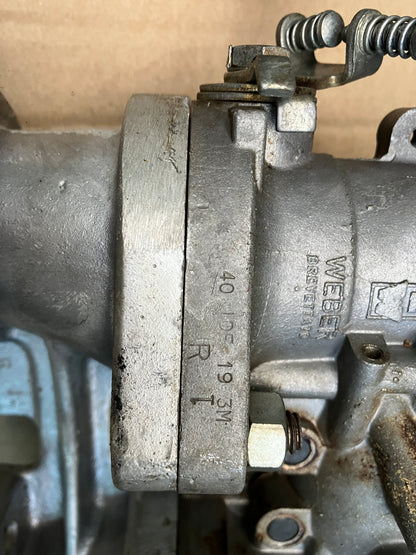 Jaguar E-Type S3 V12 Weber 40 DCOE Carburettors