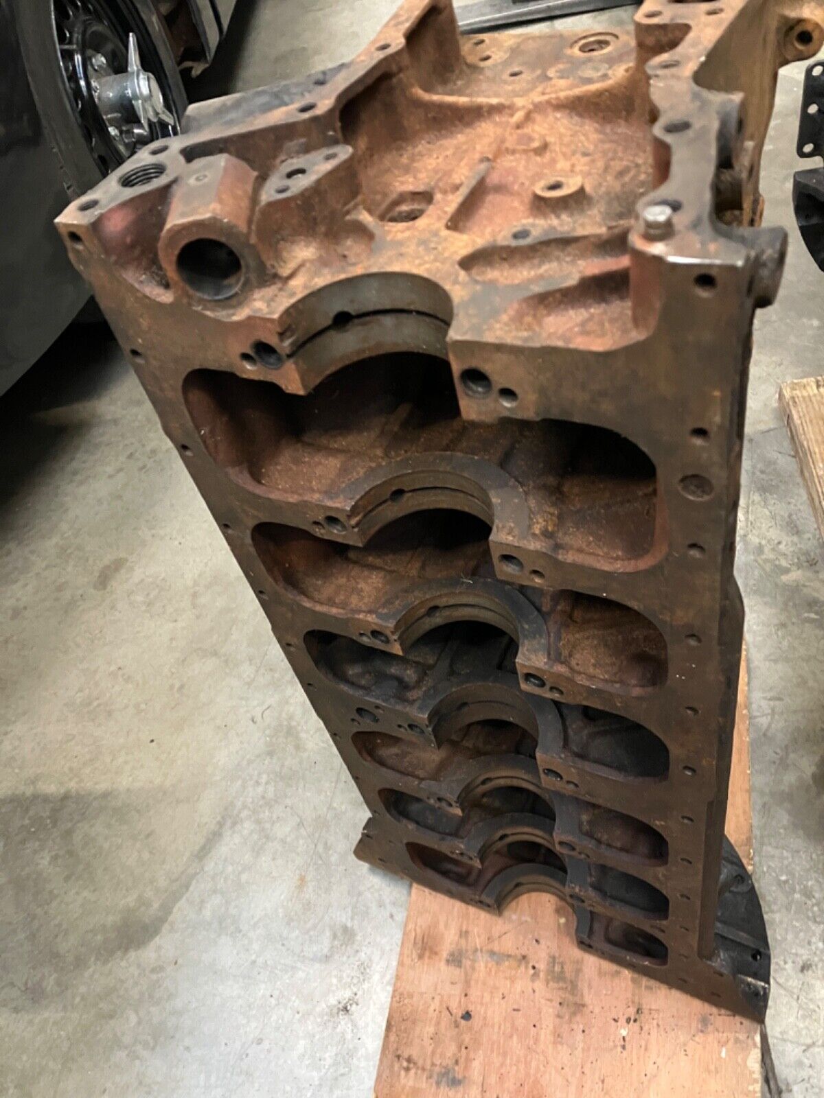 Jaguar E-Type S1 3.8 Engine Block - Dated 10/60
