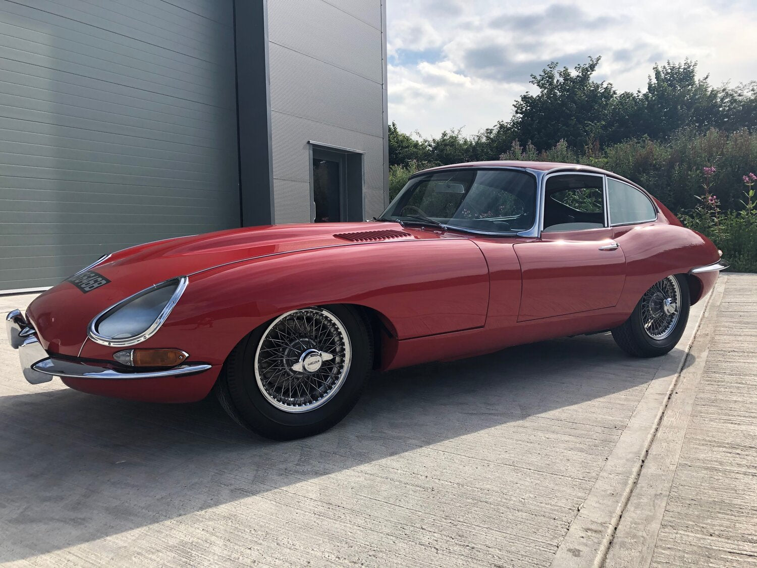 Jaguar E-Type S1 3.8 FHC RHD Front