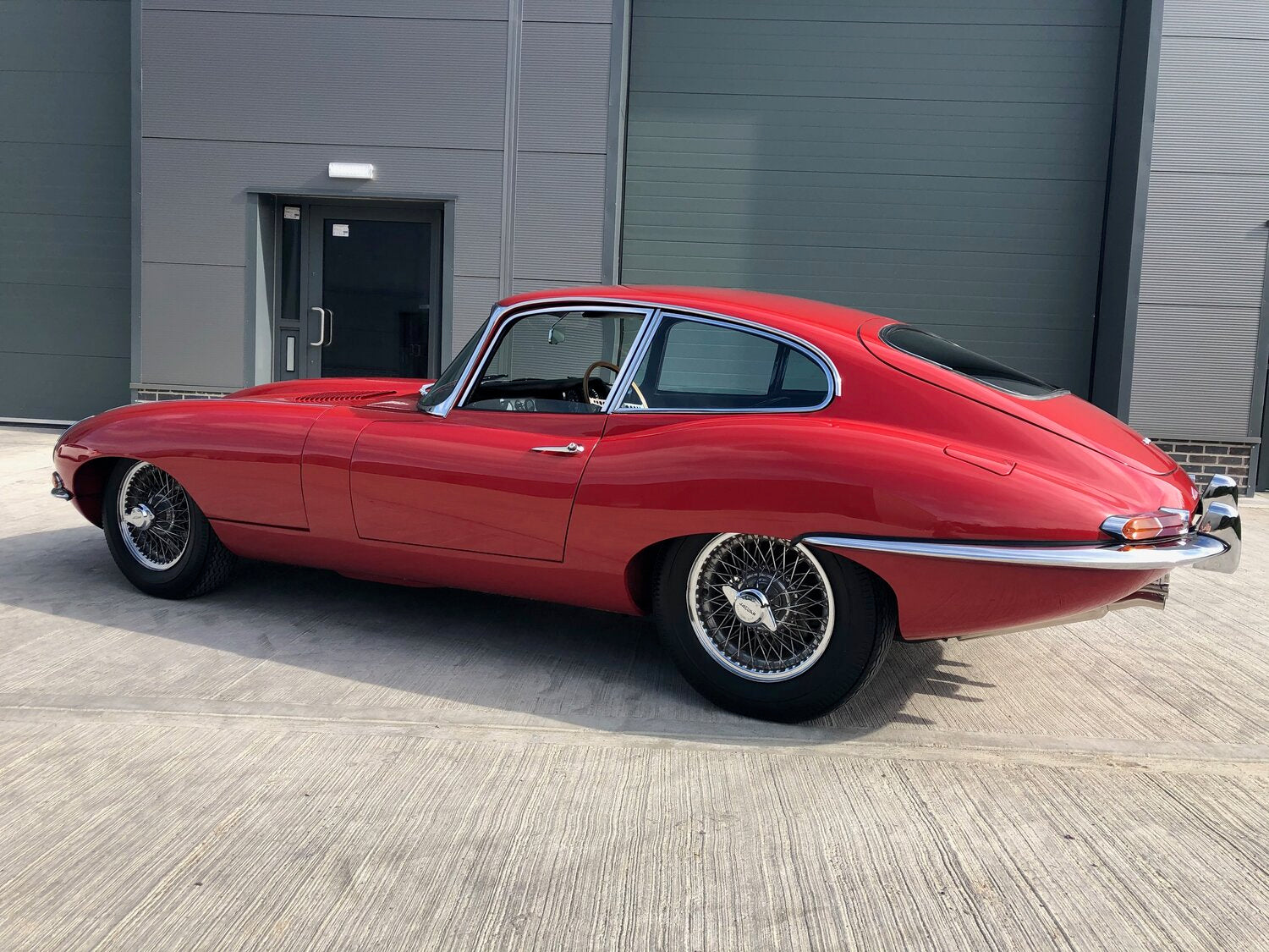 Jaguar E-Type S1 3.8 FHC RHD Left Side