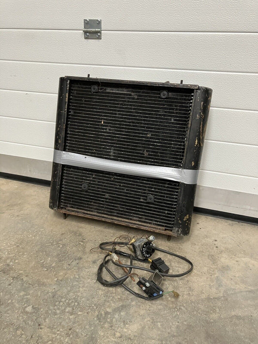 Jaguar E-Type S1 4.2 Radiator & Cooling Fan