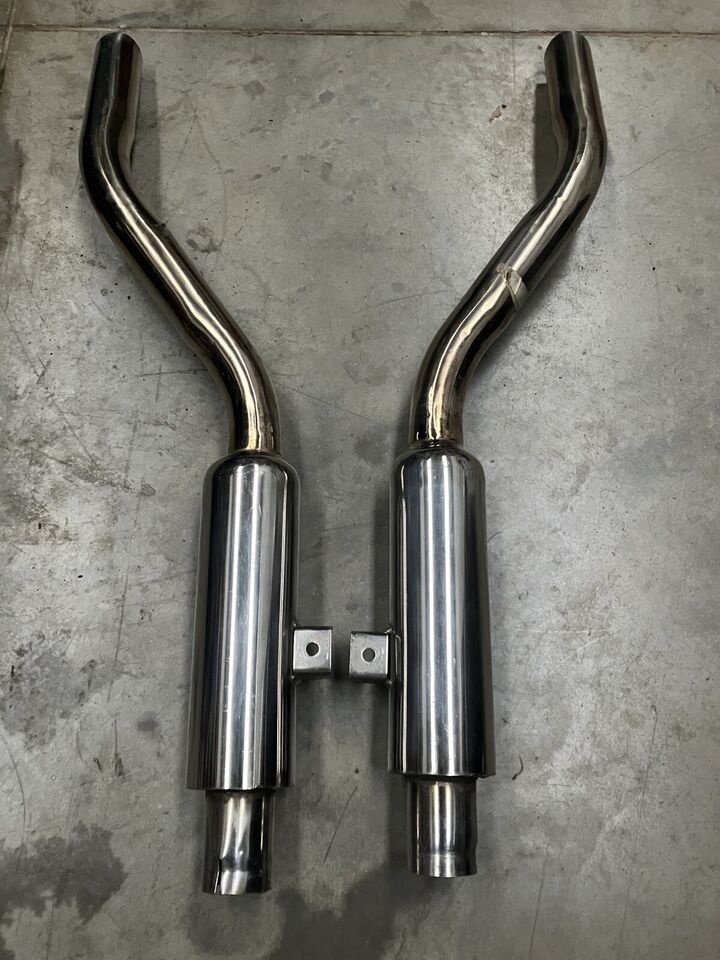 Jaguar E-Type S2 4.2 Stainless Steel Tail Pipes (Pair)