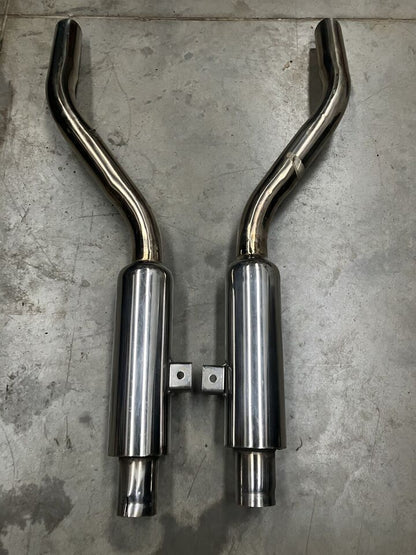 Jaguar E-Type S2 4.2 Stainless Steel Tail Pipes (Pair)