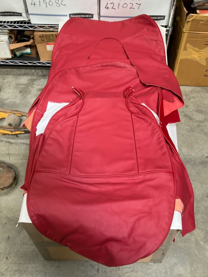 Jaguar E-Type Series 1 3.8 FHC Leather Seat Covers 1960’s (Pair)_2