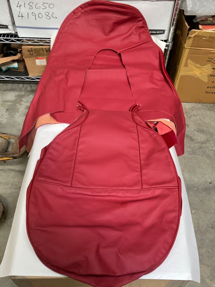Jaguar E-Type Series 1 3.8 FHC Leather Seat Covers 1960’s (Pair)_3