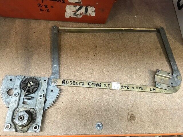 Jaguar E-Type Window Regulator - Series S1.5 S2 S3 2+2 & V12 Roadster