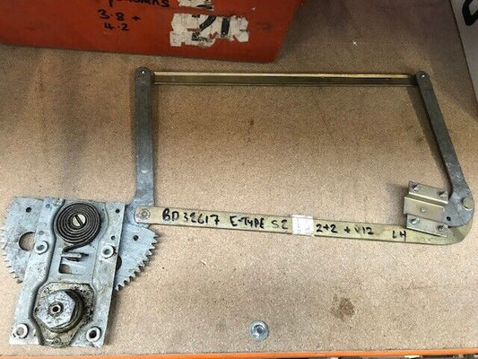 Jaguar E-Type Window Regulator - Series S1.5 S2 S3 2+2 & V12 Roadster