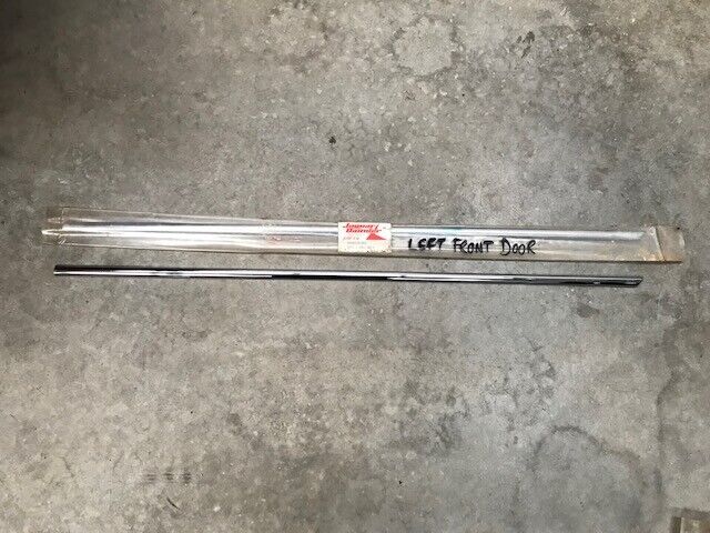 Jaguar MK2 V8 250 S-Type Chrome Door Top Mouldings - LH FT