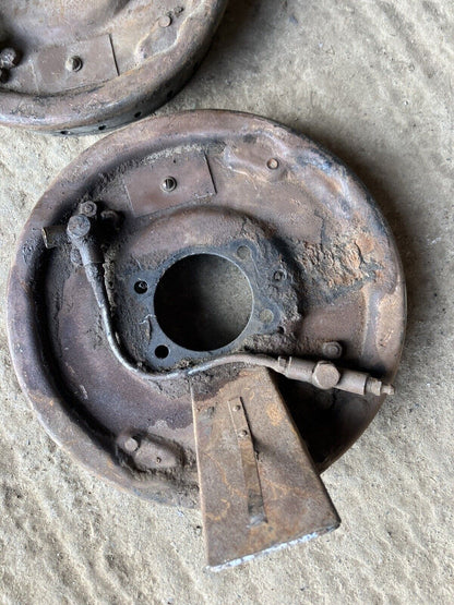 Jaguar XK120 Brake Backing Plates ‘Early Style’ (Pair)_5